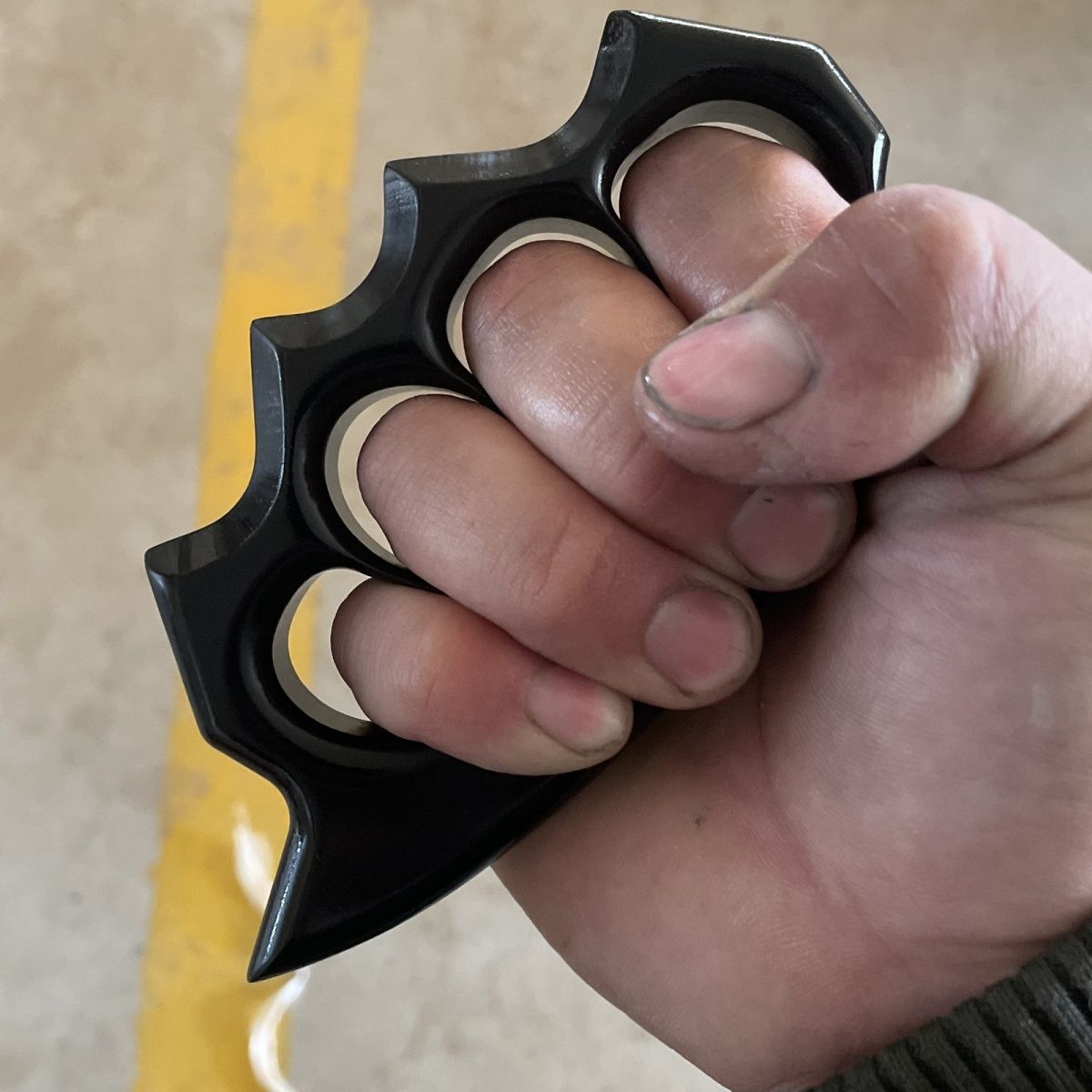 FistBreak Impact Knuckle Duster for Protection and Window Breaking