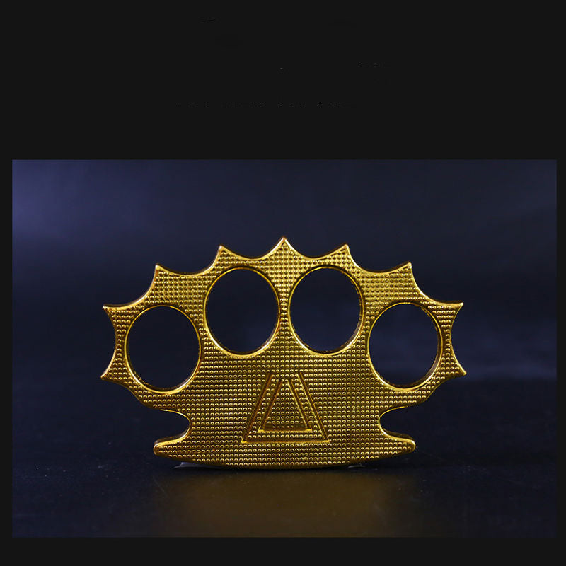 Portable Self-Defense Knuckle Duster for EDC Emergencies