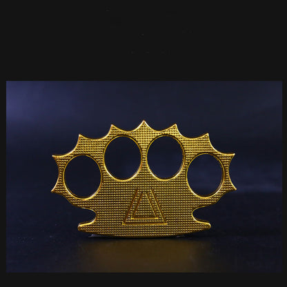 Portable Self-Defense Knuckle Duster for EDC Emergencies