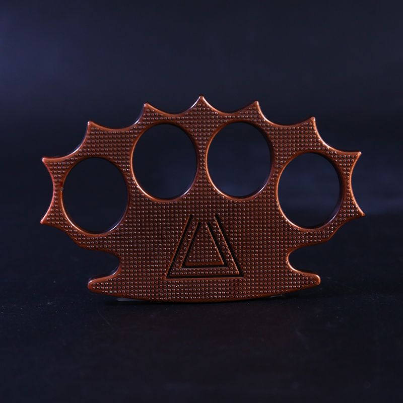 Portable Self-Defense Knuckle Duster for EDC Emergencies