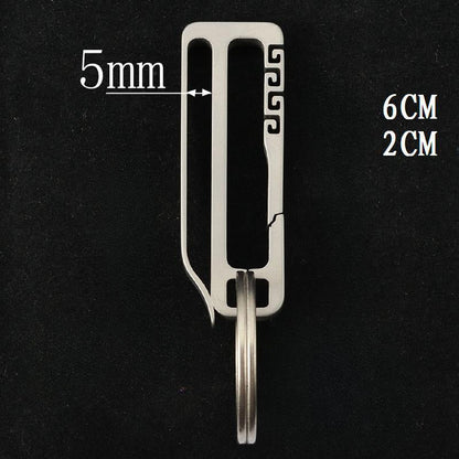 Titanium Clip Key Securer for Men