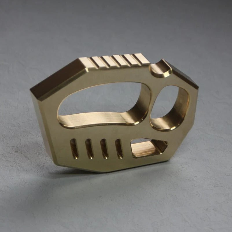 Brass Knuckle Duster for Personal Defense Tactical EDC Tool