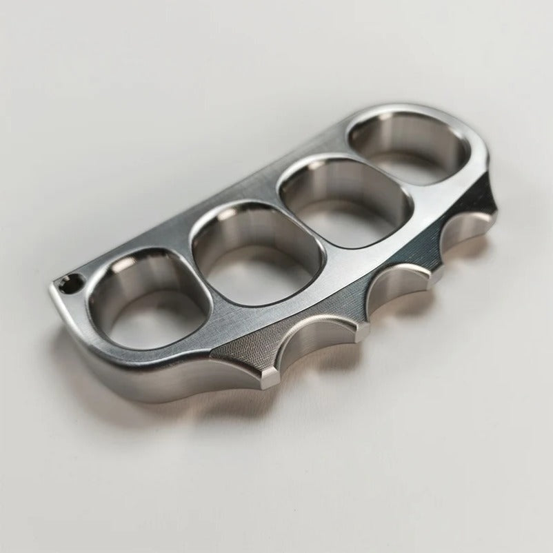 Robust 304 Steel Large Pea Knuckle Duster Personal Protection Tool