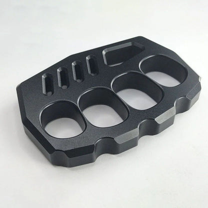 Solid Aluminum Knuckle Duster with Enlarged Finger Openings