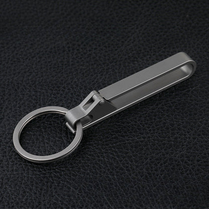 Lightweight Titanium Key Holder for Men Waist Clip and Sports Keychain