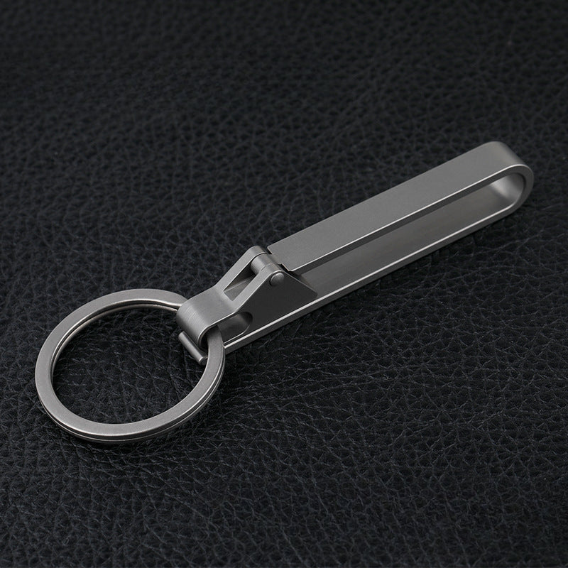 Titanium Waist Clip Sports Keychain Lightweight Men’s Belt Holder