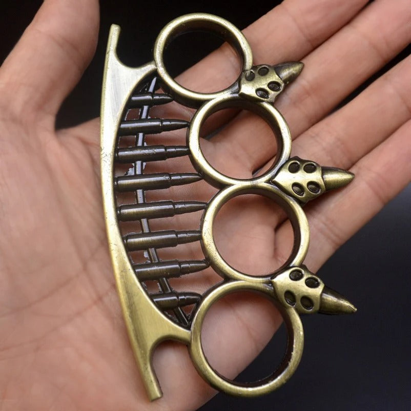 FistGuard Knuckle Duster and Window Breaking Tool for Personal Defense