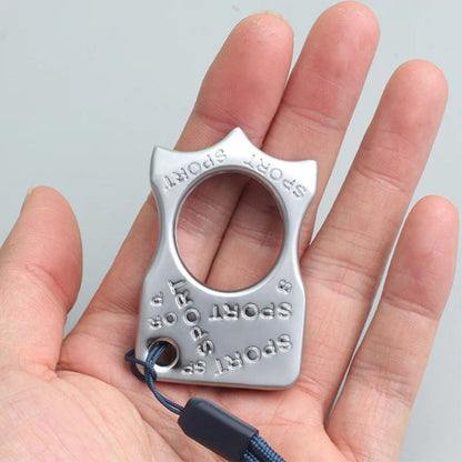 TigerFist Self-Defense Tool with Metal Knuckle Duster and Four-Finger Design