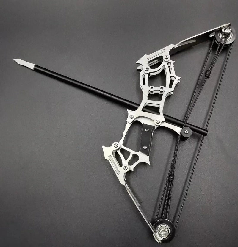 Pocket-Sized Compound Bow Mini Bow and Arrow Set for Archery Practice