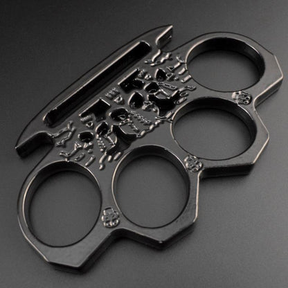 GhostGuard Solid Brass Knuckle Duster and Window Breaking Gear for Emergencies