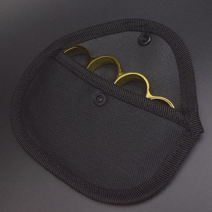 Versatile Nylon Pouch for Brass Knuckle Defense Tools