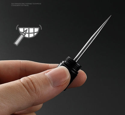 Pencil-Style Pocket Knife for Multi-purpose Outdoor Survival and Tactical EDC