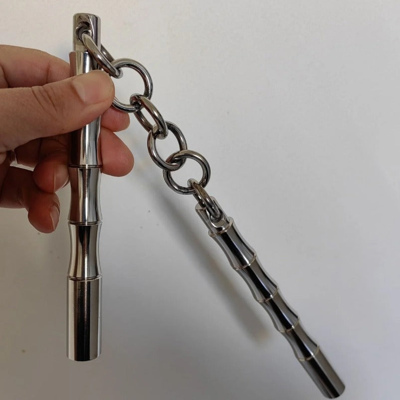 Portable Solid Steel Double Stick for Personal Safety