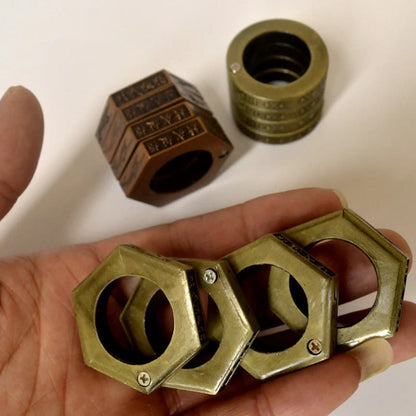 MagicGuard Collapsible Ring King with Window Breaking Tool for Defense