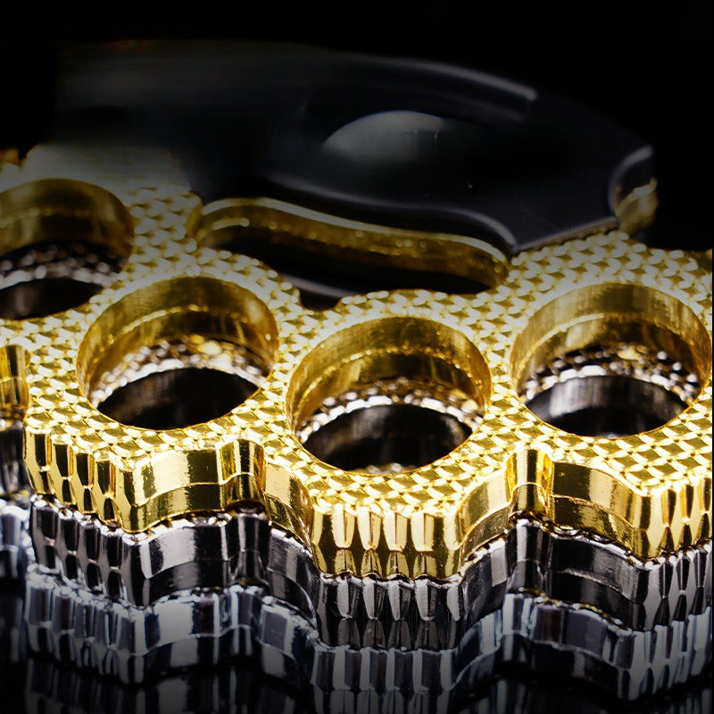 Zinc Alloy Defense Tool Outdoor Knuckle Duster Design