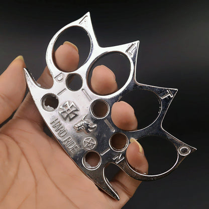 Brass Knuckle Duster by FitDefend for Emergency Window Breaking