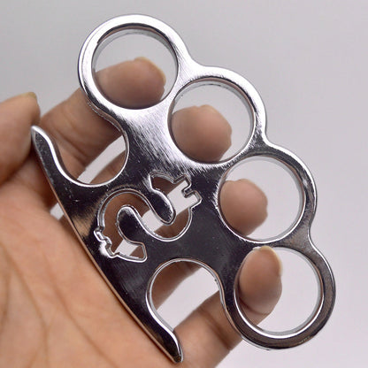 ControlEdge Brass Knuckles Duster for Personal Defense and Emergency Use