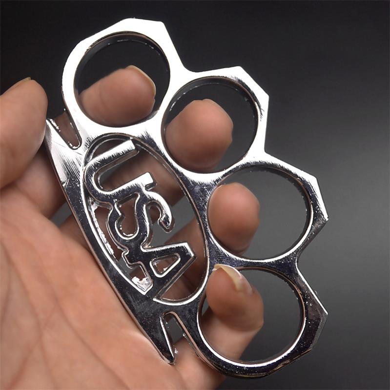 USAEdge Self-Defense Tool Featuring EDC Brass Knuckles and Window Breaker