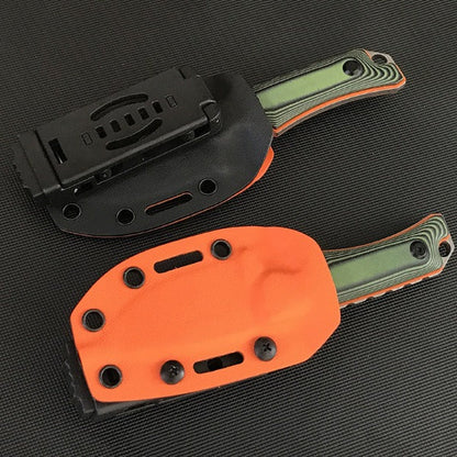 Liome G10 Tactical Fixed Blade Knife for Outdoor Adventure and Fishing
