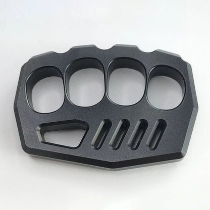 Solid Aluminum Knuckle Duster with Enlarged Finger Openings