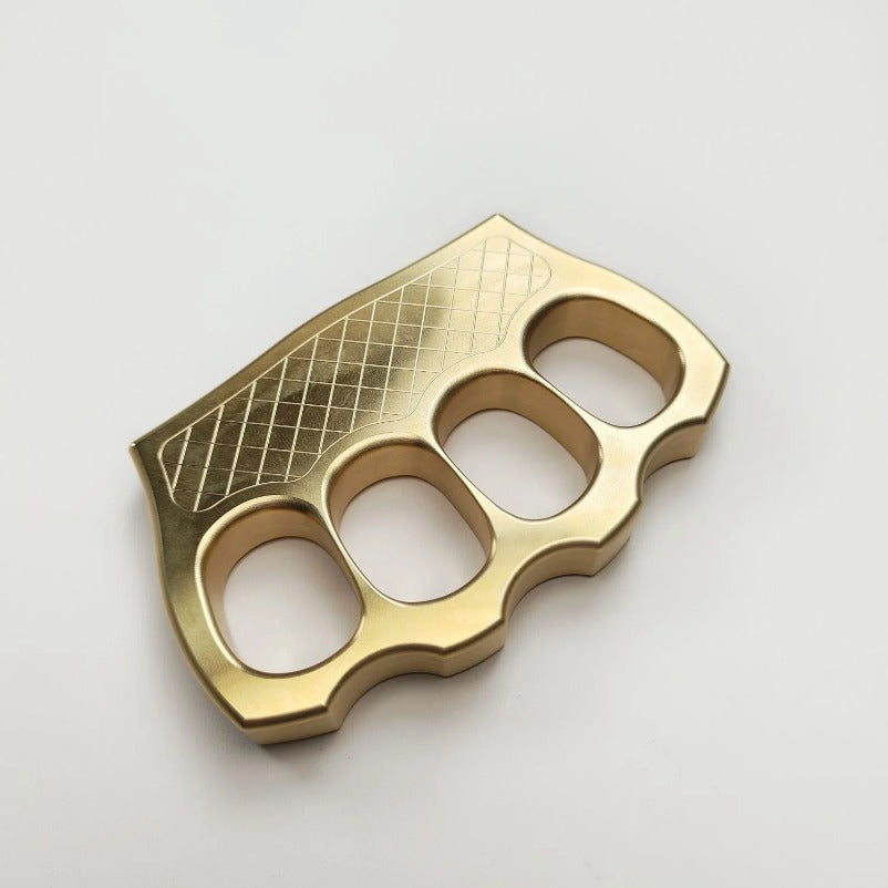Pure Brass Knuckle Duster Self-Defense Equipment for Maximum Security