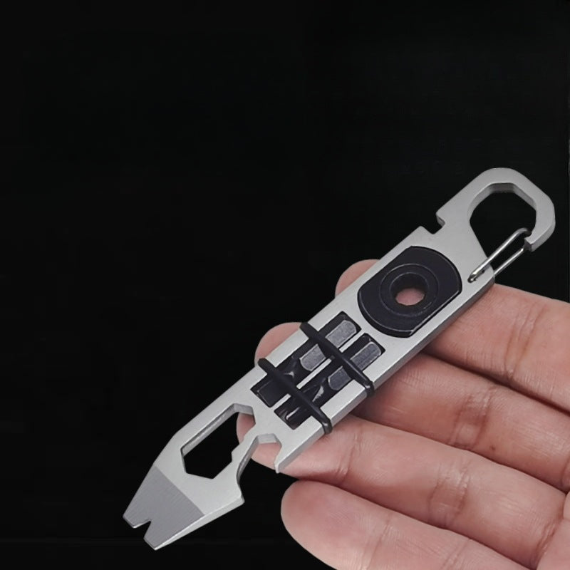 Compact Ratchet Survival Tool with Multi-Function Design