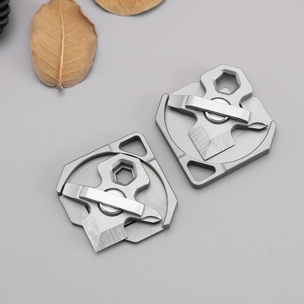 Mini Titanium Alloy Keychain Knife Multi Tool
