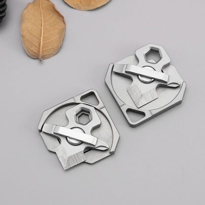 Mini Titanium Alloy Keychain Knife Multi Tool