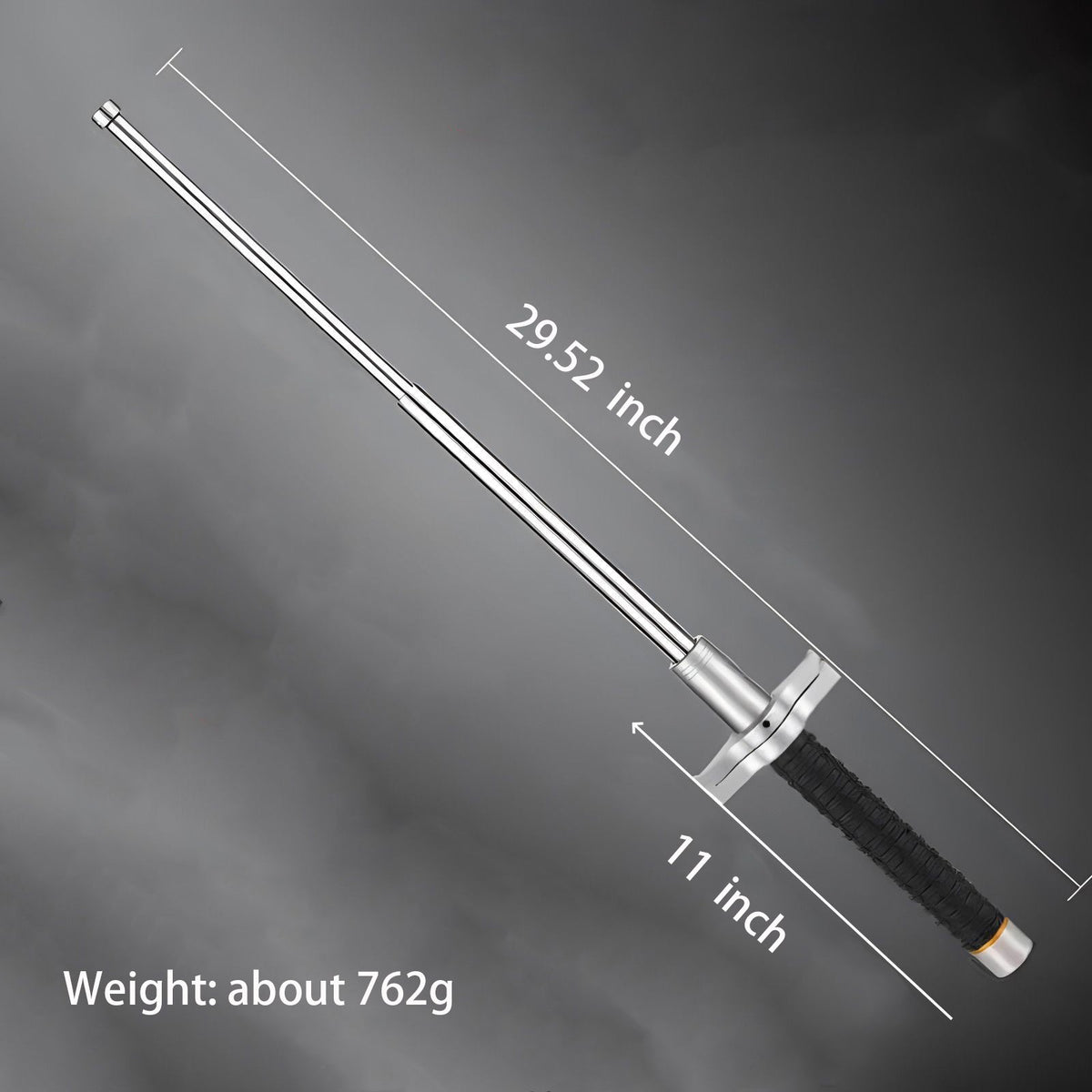 Telescoping Alloy Guard Baton for Tactical Defense