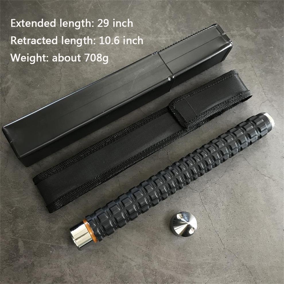 Portable Self-defense Baton with Expandable Features
