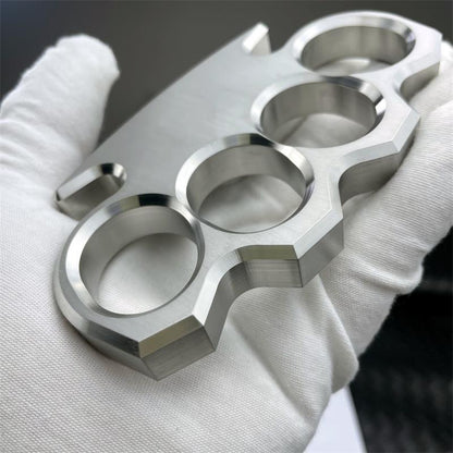 Self-Defense Stainless Steel Tool Featuring Knuckle Duster