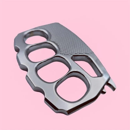 Zinc Alloy Four Finger Defense Knuckle Duster for Personal Safety