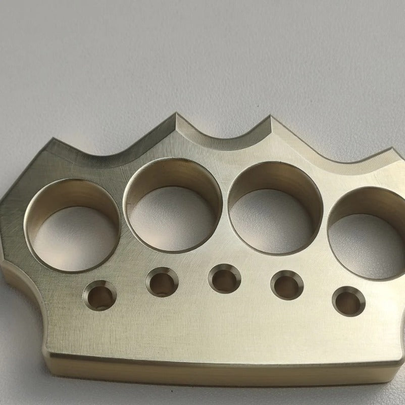Emergency Self-Defense Brass Knuckle Duster for Personal Security