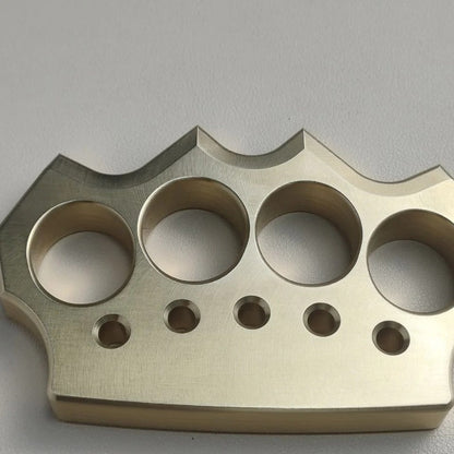Emergency Self-Defense Brass Knuckle Duster for Personal Security