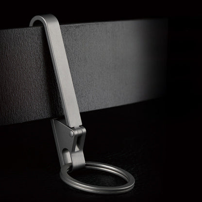 Titanium Waist Clip Sports Keychain Lightweight Men’s Belt Holder