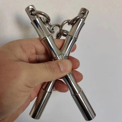 Portable Solid Steel Double Stick for Personal Safety