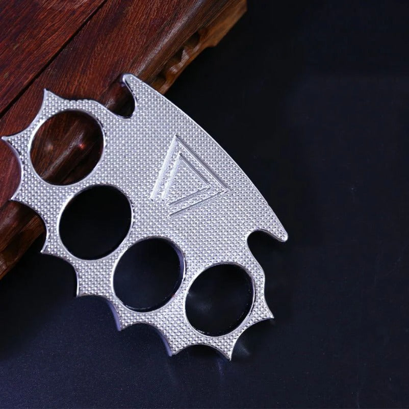 Portable Self-Defense Knuckle Duster for EDC Emergencies