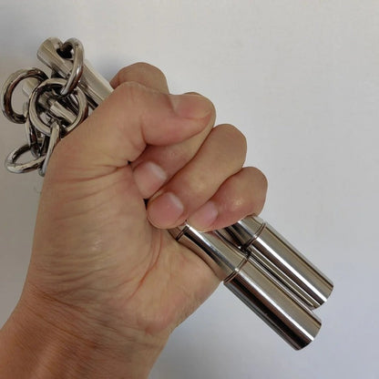 Portable Solid Steel Double Stick for Personal Safety