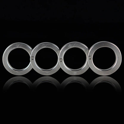 Steel Self-defense Knuckle Duster with Four Finger Design
