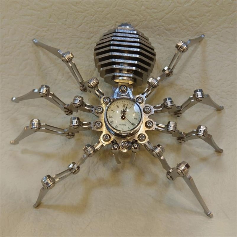 Stainless Steel Time Spider Puzzle for Unique Decor
