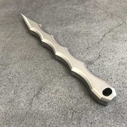 Titanium Alloy Crowbar Multifunctional Bottle Opener Tool for Self-defense
