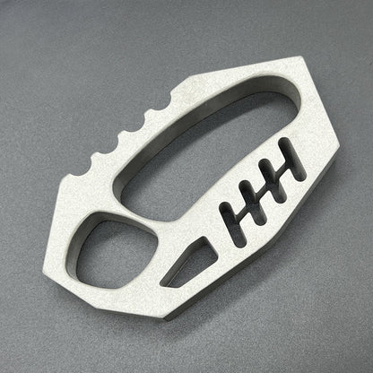 Stainless Fishbone Defense Knuckle Duster Gear