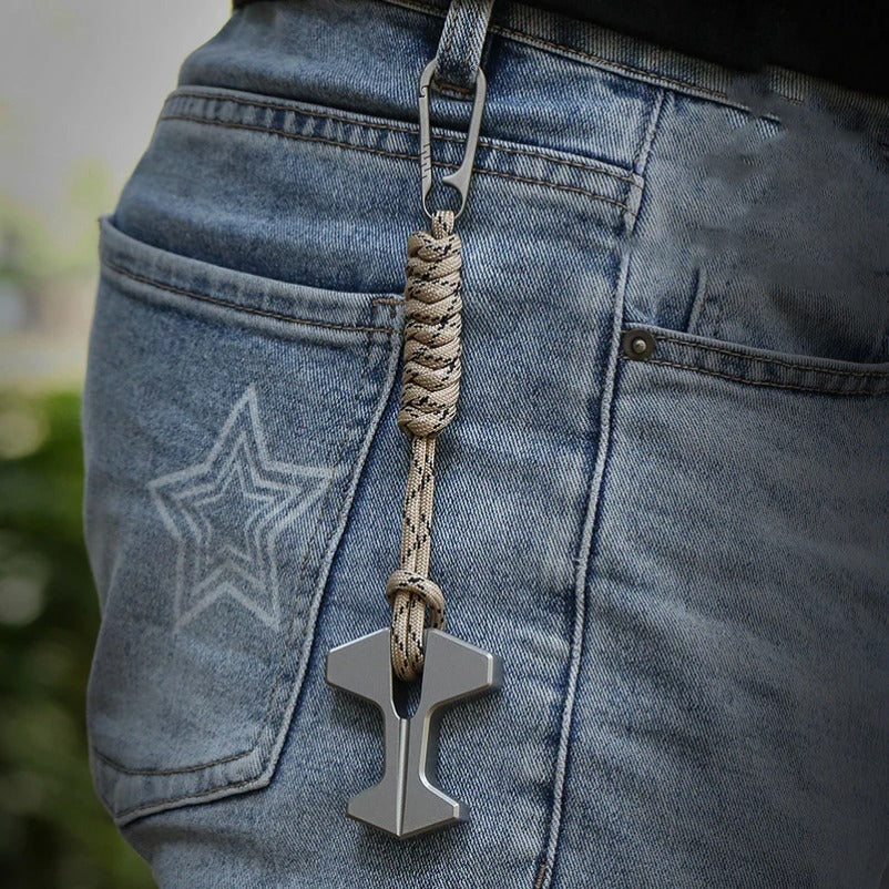 Miniature Heavy Duty Knuckle Duster for Everyday Carry
