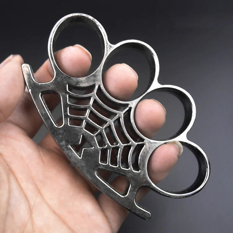 Metal Brass Knuckle Duster by WebGuard for Window Breaking Protection