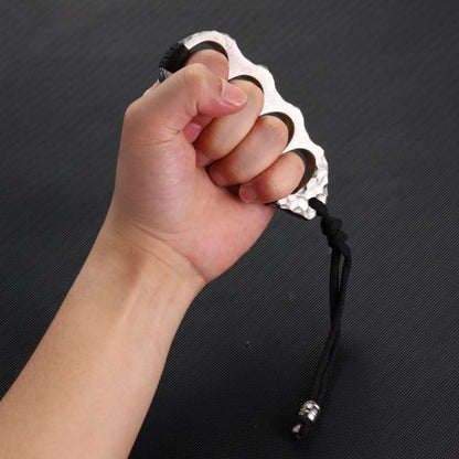 Portable Pea Knuckle Duster Made from TC4 Titanium for EDC