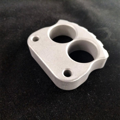 Portable Steel Knuckle Duster for Self-Defense and Everyday Carry Use 