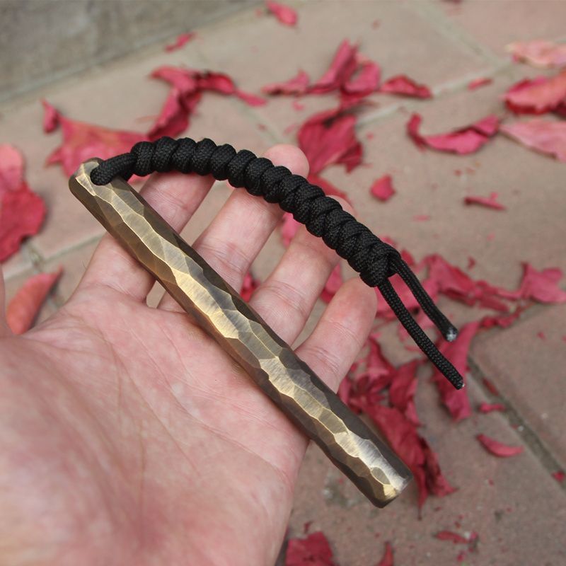 Classic Brass Self-defense Stick EDC Tool for Personal Security