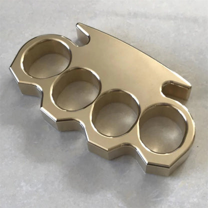 Brass Knuckle Duster Ultimate Self-Defense Tool for EDC