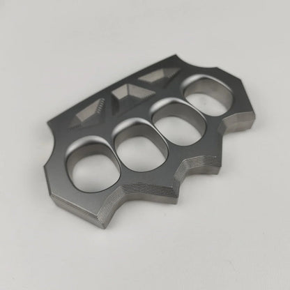 Self-Defense EDC Gear Solid Integrated Steel Knuckle Duster