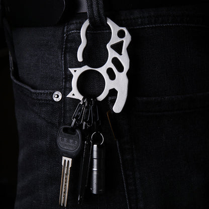 MT-03 Titanium Cat Knuckle Duster for Everyday Carry